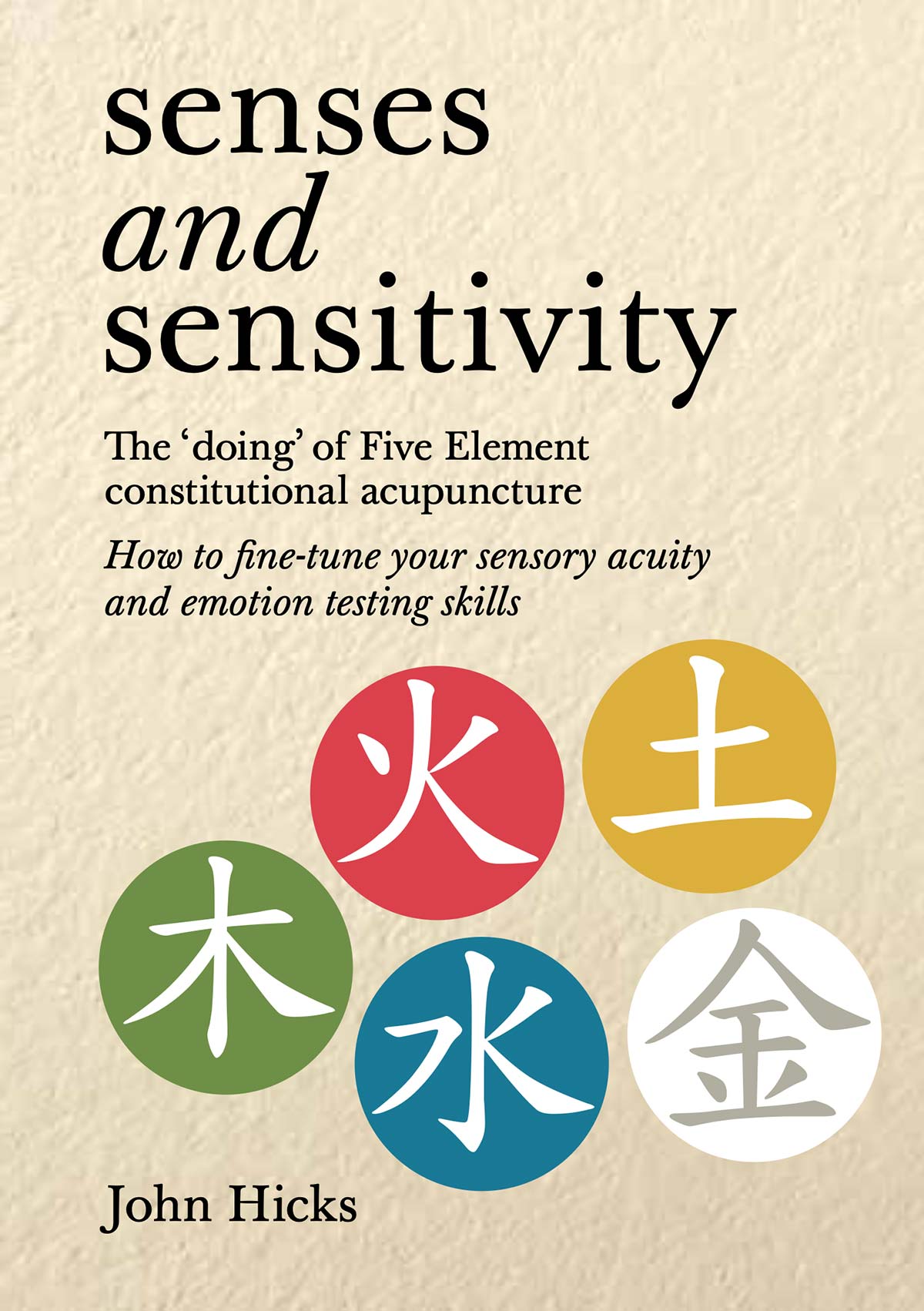 John Hicks - Senses and sensitivity book cover